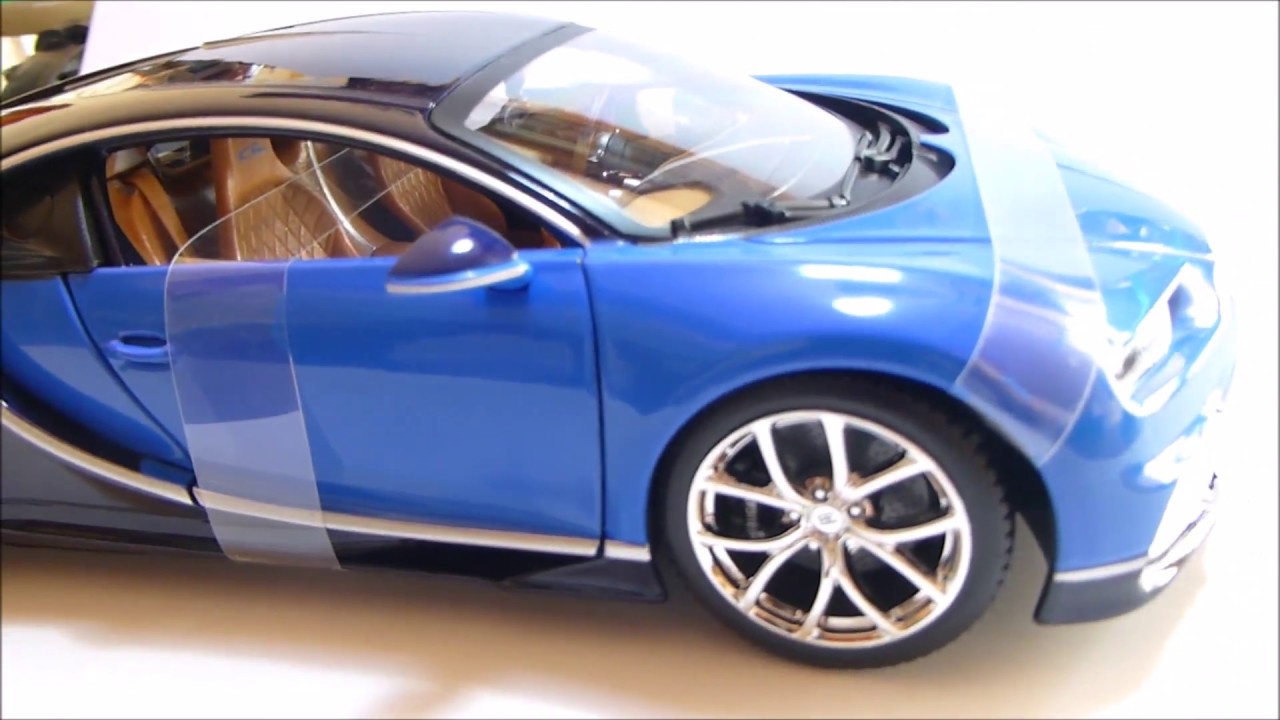 1 18 Bugatti Chiron Blue Bburago 1 18 bugatti chiron blue bburago