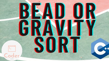 Bead or Gravity sort || Part of c++ Sorting series
