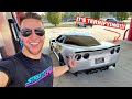 My TERRIFYING First Drive in my E85 Powered 900HP ZR1!!! *SCARIEST CAR I'VE BUILT*