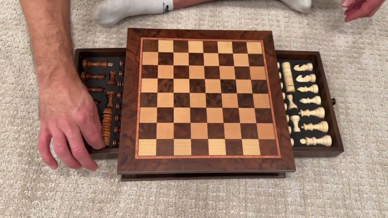 Magnetic Chess Set - Aesthetic and Functional