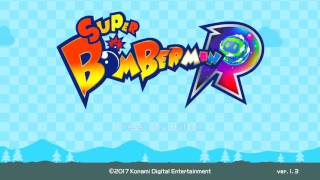 Super Bomberman R Title Screen (Switch)