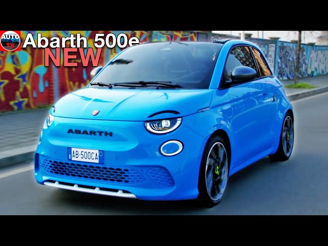 New 2023 Abarth 500E In Blue - Youtube