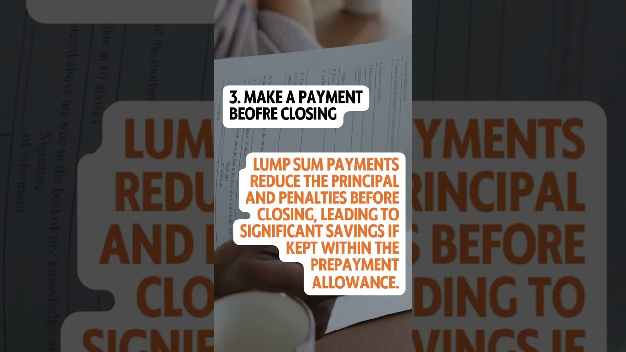 Mortgage Penalty Hack!