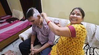 OMG! Mother in law used TOOTH BRUSH to DYE his HAIR | Day 2 | Family Vlog Series | Ss vlogs :-)