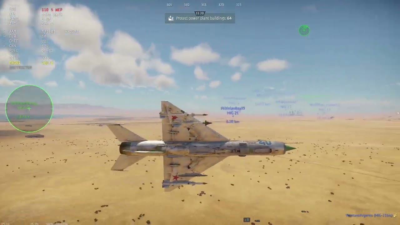 Deep Strike Mission - 4 Man Mig-21 Interceptor Squadron