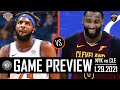 New York Knicks vs Cleveland Cavaliers Game Preview | 1.29.21