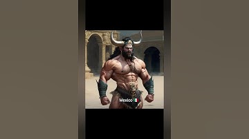 monsters of each country (AI Generated) #allai#midjourney #geography #animal #beast