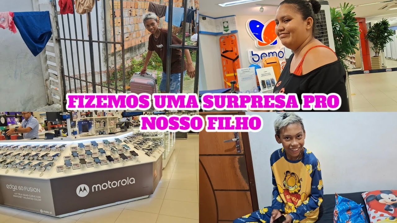 NOSSO FILHO CHEGOU FIZEMOS UMA SURPRESA DE ANIVERSÁRIO PRA ELE 🥺😍