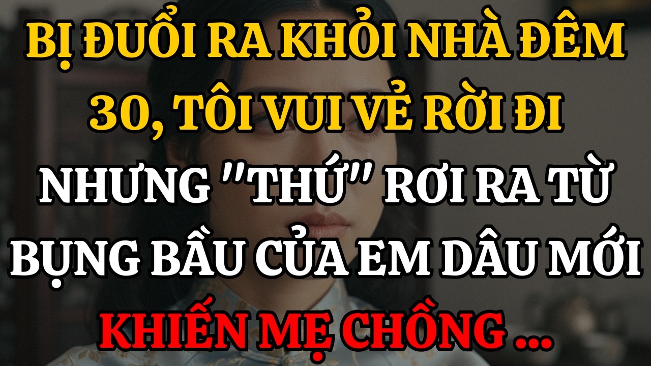Bị Đuổi Ra Khỏi Nhà Đêm 30, Tôi Vui Vẻ Rời Đi Nhưng Thứ Rơi Ra Từ Bụng Bầu Của Em Dâu Mới Khiến...