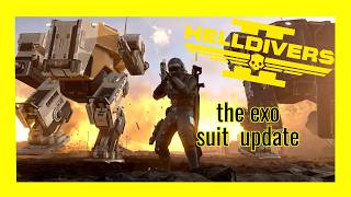 A Exo suit divers thoughts on the new update