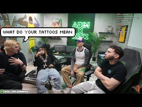 Xqc Asks Machine Gun Kelly What His Tattoos Mean