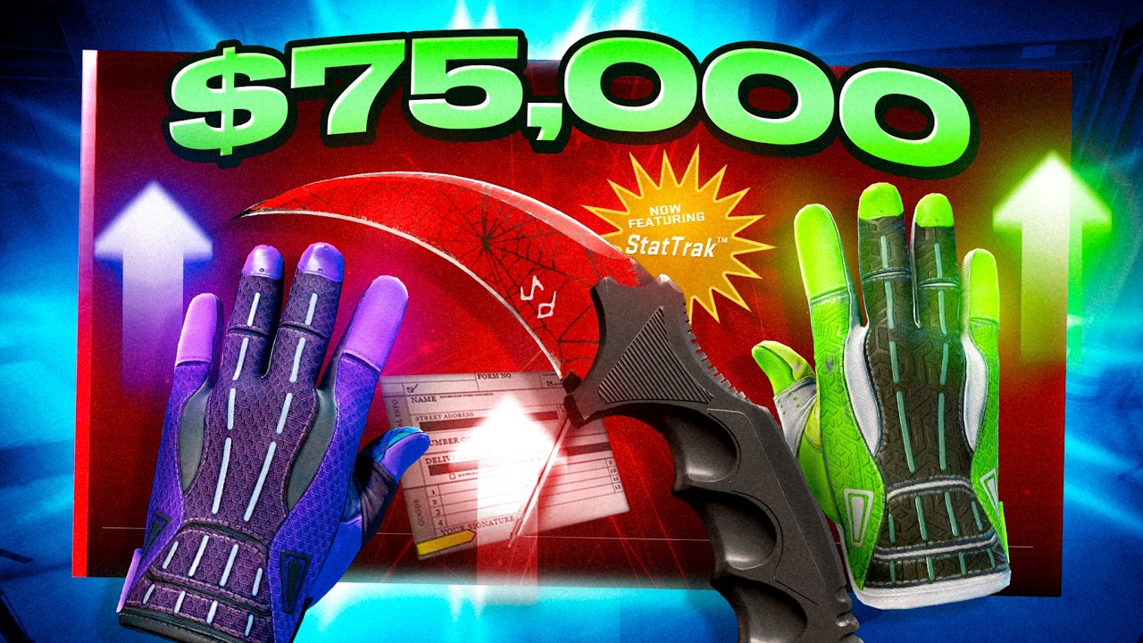 $75,000 of CS2 GOLD Trade Ups (INSANE HITS)