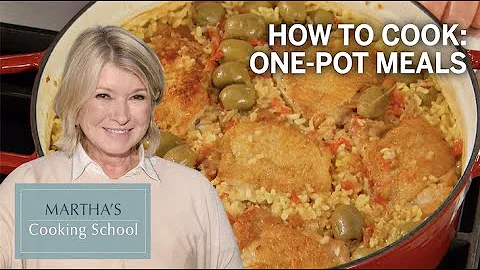 Martha Teaches You How To Cook One-Pot Meals | Mar...