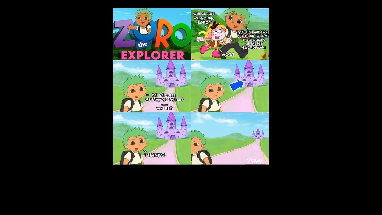 zoro the explorer 💀 