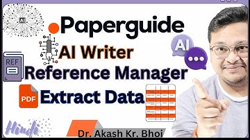 Paperguide: Best AI Research Assistant for Academic Research || AI Literature Review || AI Writer