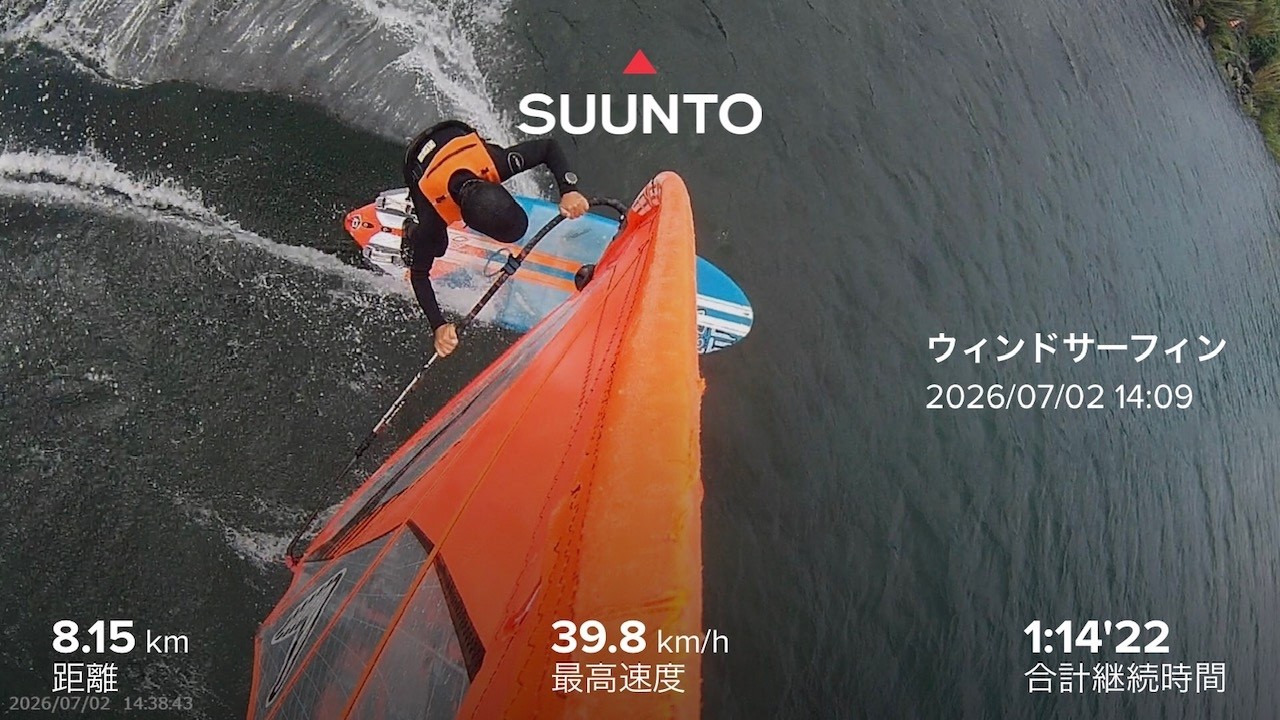 0702 池田湖 西南西5m/s 7.5-107 ジャスト - YouTube