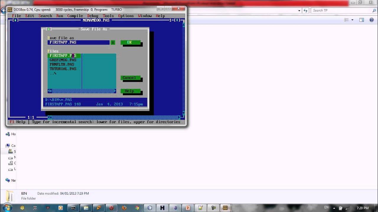 Pascal Tutorial Part1 - installation of pascal on windows 7 64-bit 32 ...