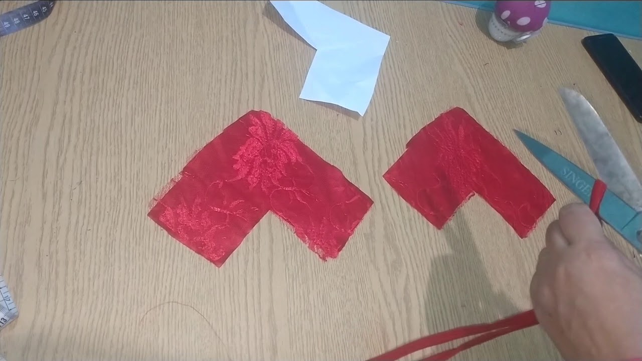 قص وتفصيل البرا (الستيان)