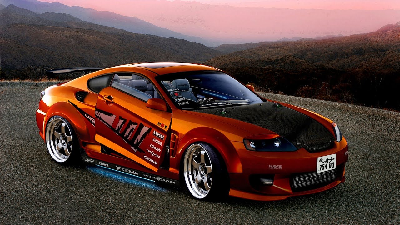 Need for Speed Underground 2 - Hyundai Tiburon - Bloody Shark - YouTube