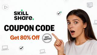 🔥 Skillshare Coupon Code 🔥 Get Unlimited Access 80% OFF (EASY)