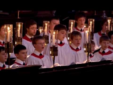 King's College Cambridge 2008 A Festival of Nine Lessons and Carols The Lamb auf YouTube ansehen