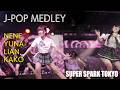 スーパースパーク東京 （すぱすぱ）JPOPメドレー ≪ゆな、りあん、ねね、かこ、れいな≫ 【4K 最前列】　#バーレスク東京 #burlesquetokyo #cosplay