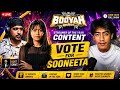 “Top Streamers Competing 😮 Who Will Win Booyah Awards?  Vote Wisely 🏆@ZeroxFF @TondeGamer”@SRG-YT_0 