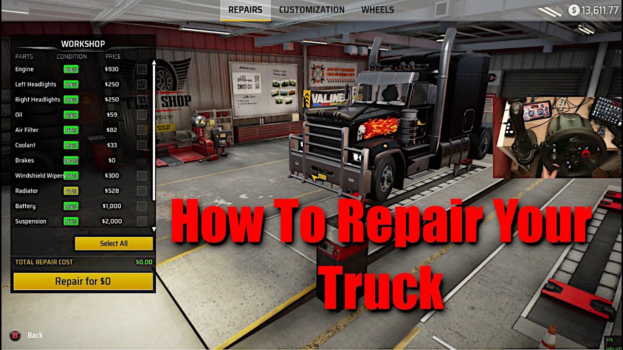 Alaskan Road Truckers - How To Repair Your Truck - YouTube