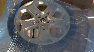 How to mask a alloy wheel for paint