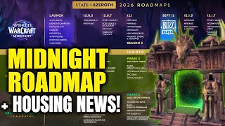 Midnight Road Map Revelead Walkthrough Housing News State Of Azeroth Recap Wow Midnight News