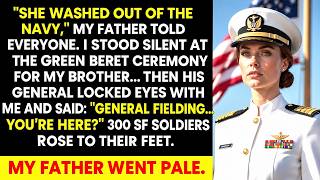 My Dad Called Me a Washout at My Brother's Green Beret Ceremony — Then His General Said: Brigadi...