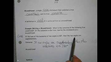 Geometry Unit 2 Lesson 3 New