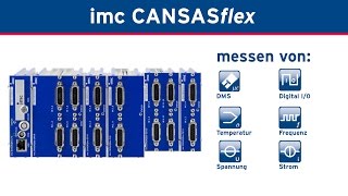 imc CANSASflex: Messmodule für Prüfstände und mobile Einsätze