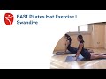 Basi pilates mat exercise  swandive