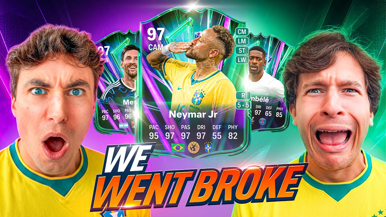 We Went BROKE For 97 Neymar