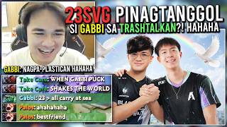 "23SAVAGE, PINAGTANGGOL SA TRASHTALKAN SI BOSS GAB?!"🤣 - PLASTICAN YARN???🤣 (Feat. PALOS)
