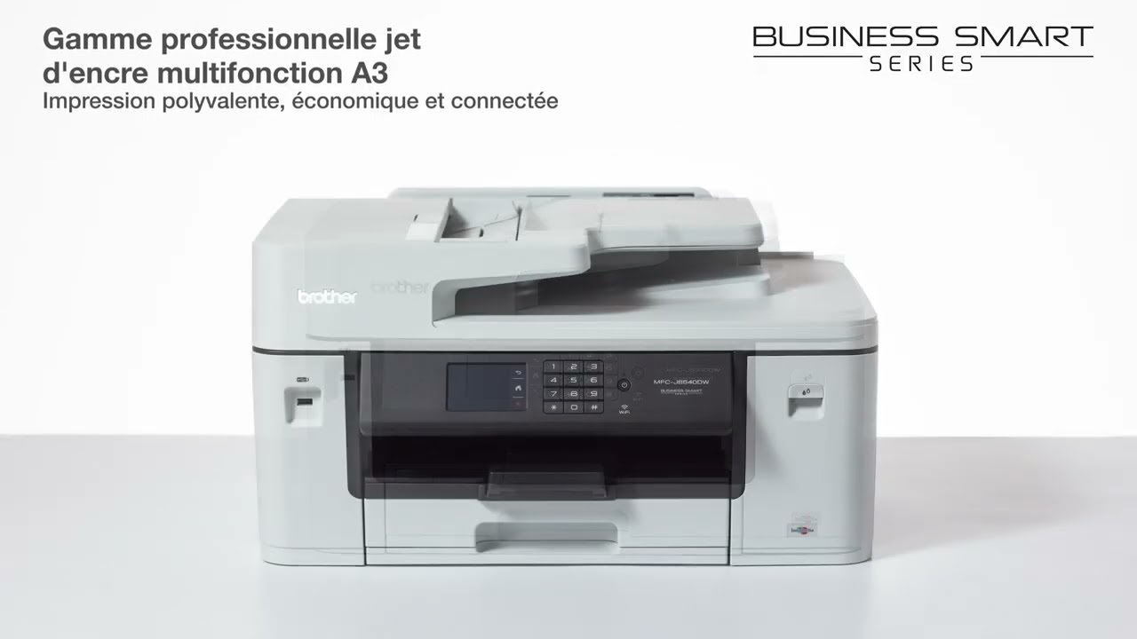 Imprimante jet d'encre multifonction couleur professionnelle 4-en-1 pour le  travail à domicile