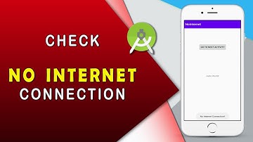 check No Internet Connection in to go another activity android studio | Easy tricks