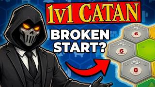 1v1 CATAN - I Started On 13 PIPS OF ORE?!?!