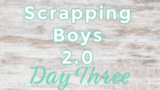 SCRAPBOOKING BOYS VIDEO SERIES DAY 3 - GIVEAWAY - Simple Stories Birthday Blast