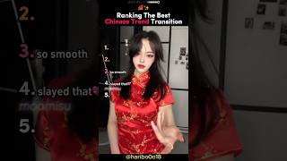 Ranking The Best Chinese Trend Transitions