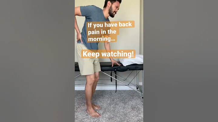 💥Got Morning Back Pain? Do this ONE thing
