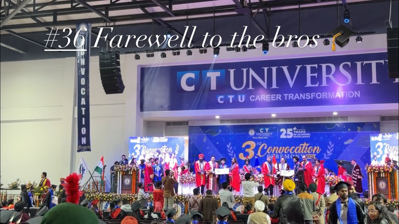 #36 Convocation Day 🎓 | Watching My Friends Graduate 👨‍🎓 