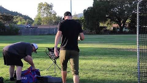 Long Toss w/ Pops 1st Day Back Home After The Season - Full Video