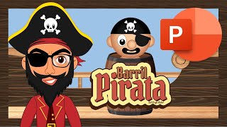 Barril Pirata 🏴‍☠️🦜 Juego Educativo 👩‍🏫👨‍🏫 en PowerPoint | POP UP PIRATE |