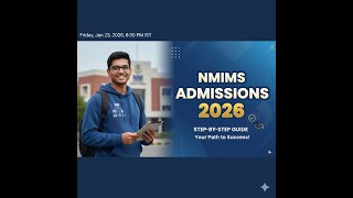 NMIMS Admission 2026: Step-by-Step Process, Cutoffs & New Rules