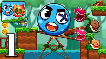 Ball V - Red Boss Challenge Gameplay Walkthrough Part 1 levels 1-11Tutorial (Android, iOS)New Update