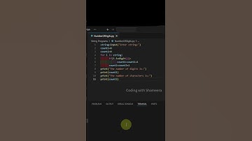 Python Program to Count the Number of Digits and Letters in a String |@CodingwithShameera1