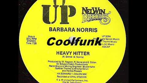 Barbara Norris - Heavy Hitter (12" Electro-Disco 1...