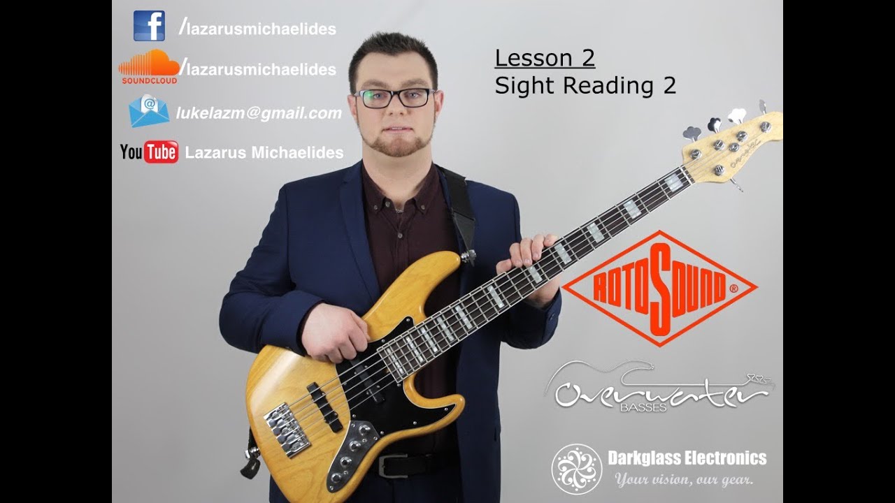 Sight Reading for Bass Players Part 2 - YouTube